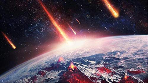 Puzzle 4000 Teile - Jigsaw Puzzle für Erwachsene - Buntes Puzzle 4000 Teile Erwachsene, Motiv: Meteor im Weltraum, 4000 Teile Puzzle, Puzzle Erwachsene 4000 Teile, Puzzel,4000 Puzzle-55.70x34.44 Zoll