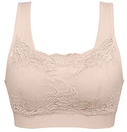 unilarinna 3-teiliges Büstenhalter Stretch-Push-up-Yoga-BH für Damen gepolstert Bralette ohne Bügel Sport-BH-Set Sport-BH mit Spitzeneinsatz Wickel-BH Klassische BHS Atmungsaktive reizvolle Wäsche