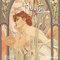 Mucha 2024 - Wand-Kalender - Broschüren-Kalender - 30x30 -30x60 geöffnet - Kunst-Kalender