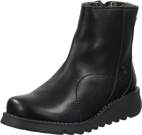 Fly London Damen Sagu014fly Stiefelette, Schwarz, 37 EU