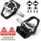 Spin Bike Pedale Kompatibel mit Shimano SPD Cleats und Peloton Look Delta – Heimtrainer Pedale Indoor Cycling SPD Klickpedale, Achse 9/16 S26