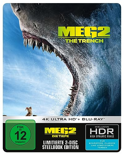 Meg 2: Die Tiefe - 4K UHD - Steelbook