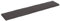 TJROO Tischplatte Dunkelgrau 200x40x6 cm Massives Eichenholz Esstischplatte Möbelplatten Massivholzplatte Tischplatten Deckplatte Esstiach Holzplatten Schreibtischplatten Tabletop