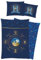 Harry Potter Bettwäsche Sternenbild Blau 135 x 200 + 80 x 80 cm 100% Baumwolle Renforcé-Linon-Qualität Hogwarts Hedwig Gryffindor Hufflepuff Ravenclaw Slytherin mit Reißverschluss deutsche Größe