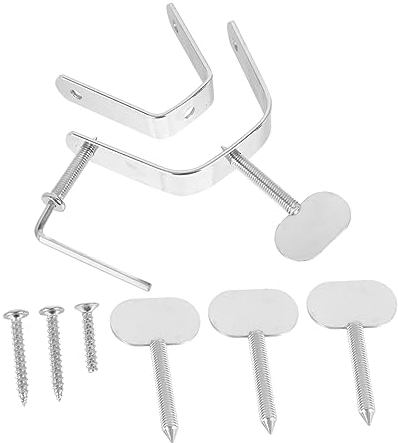 WATIIFUFU 1 Set of Stable Ham Fixing Holder Home Iron Spanish Ham Rack Accessories