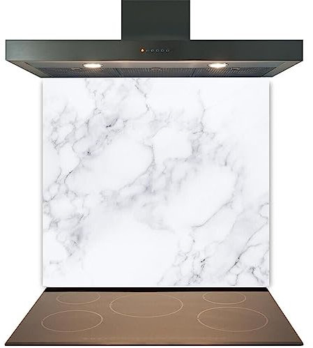 C2G Printed Glass Splashback for Kitchen, Made from Toughened Heat Resistant Glass for Cooker and Hob Backsplash (100cm (w) x 80cm (h) - Design No. 2057)