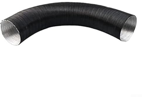Tubo di aspirazione dell'aria del riscaldatore del diametro di 60 mm, antiurto, accessorio ausiliario per riscaldamento, in foglio di alluminio, per riscaldatori diesel e auto (200 cm)