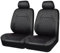 YNEION Auto-Sitzbezug Komplettset, für Mini One/Cooper/Cooper S/Clubman/Countryma PU Leder Auto-Schonbezüge die Vordersitze Rückbank Autositzbezüge Set Auto-Zubehör Innenraum,B