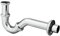 Bidet Geruchverschluss Röhren Siphon 1 1/4 32 mm Chrom Abfluss Ablaufgarnitur