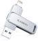 BLANBOK+ MFI Certified Memory Stick for Photos 256G USB Flash Drive for iPhone USB Stick USB Memory Sticks Photo Stick for iPhone/iPad/Android/PC