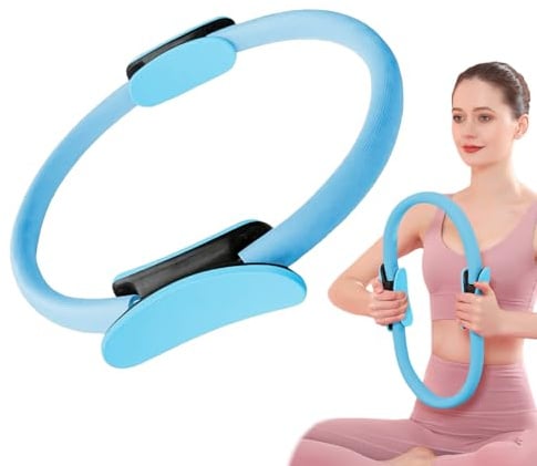 Pilates-Ring – 38 cm Yoga Magic Fitness Kreis Pilates Ring für Frauen zur Straffung der inneren Oberschenkel, Arme und Rumpfmuskulatur