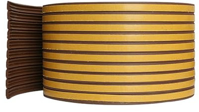 Joint D'étanchéité For Portes Et Fenêtres - Durable Et Fermement Collé, Isolation Thermique, Anti-poussière, Bande Adhésive Flexible For Une Protection De La Maison Toute L'année(White)