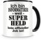 Samunshi® Informatiker Tasse mit Spruch Geschenk für Informatiker Mann Frau Kaffeetasse groß Lustige Tassen zum Geburtstag schwarz 300ml