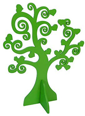 Albero della vita in legno decorativo 26 cm VERDE