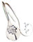 Ohrringe Pusteblume SterlingSilber Bestseller seit 2015 Ladyville Design handgestempelt keine Gravur Geschenk für Sie Frau Schwester Freundin
