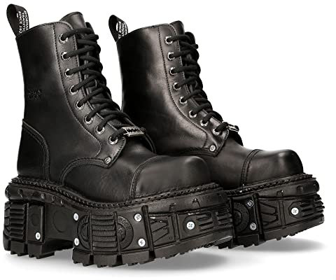 New Rock M-TANK083-C1 Unisex Stivali Platform - 42