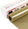 NANAPLUMS Plotterfolie Textil, 30.5cm×4m Flexfolie Plotter Textil, Bügelfolie für Textilien Transferfolie zum Aufbügeln für DIY T-Shirt, Stoffe(Bodengold)