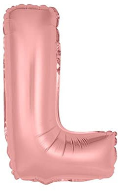 SV SURPRISEZ-VOUS - Ballon Aluminium Lettre L 36CM Rose Gold