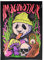 PSYWORK Schwarzlicht Stoffposter Neon | Imagination Panda | 0,5 x 0,7m | UV-aktiv | fluoreszierend | Wandbehang Stoffbanner Poster Wandbild Kunstdruck Dekobild Dekoration Wandteppich