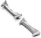 ZoRoll Armbandadapter Kompatibel mit 20mm Google Pixel Watch 3/4, [2 Stück] Langlebig Edelstahl Uhrenadapter - Silber