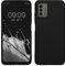 kwmobile Custodia Compatibile con Nokia G22 Cover - Back Case per Smartphone in Silicone TPU - Protezione Gommata - nero