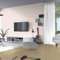 SchönesWohnen Teppichboden Durango Auslegware weiß hell-beige 400x150cm