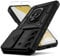 YZOK for Samsung Galaxy S22 Case,with Camera Lens Cover HD Screen Protector,[Military Grade] Ring Car Mount Kickstand Hybrid Hard PC Soft TPU Shockproof Protective Case for Galaxy S22-Black