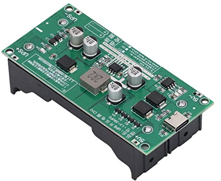 Battery Step Up Charging Module, Micro USB Port Compact Size 15W 3A UPS Circuit for Electrical Appliances (5V)