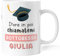Caribu design Tazza Personalizzata Laurea Donna - Idea Regalo per Lei Neolaureata/Festa/Tesi Personalizzabile con Nome - Chiamatemi Dottoressa (Ragazza)