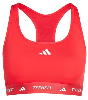 adidas Women's Techfit Bra, Pure Ruby, XS