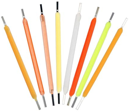 LIGHBIB COB LED Filament Edison Glühbirne Lampe Teile 18,8mm 38mm 68mm DC 3V 12V Glühlampen Licht Dioden Zubehör,warmweiß 2700k,18,8 Mm 20 Stk