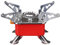 Ukbzxcmws Hornillo portátil de camping resistente al viento, hornillo de gas combustible para senderismo, senderismo, senderismo, montañismo