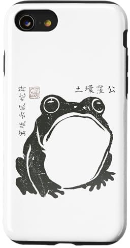 iPhone SE (2020) / 7 / 8 Grumpy Frog Ukiyo-e Japanese Frog Case