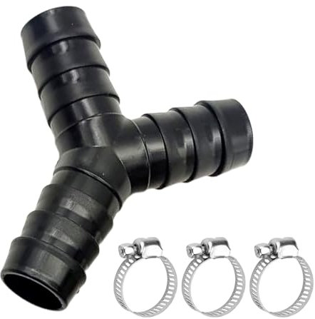 Gardena Y Verteiler 2 Wege,Gardena Wasserverteiler 2fach,Gartenschlauch Verteiler,Schlauchverteiler WANTUSHUI Y-Adapter Doppelanschluss Waschmaschine Abfluss T Stück