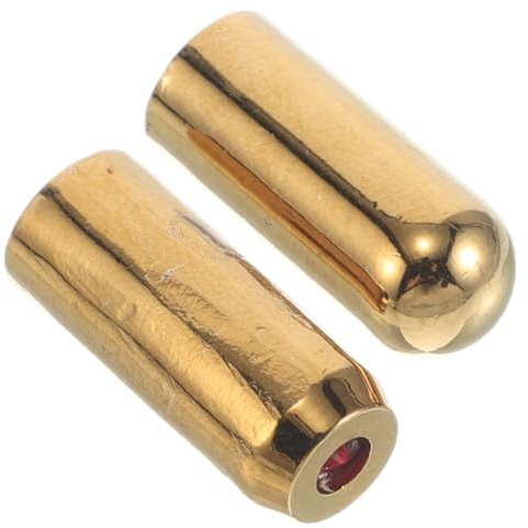 WOONEKY 2 Pièces de Bouchons en Métal pour Baguettes de Sourcier, Accessoires Précis et Conviviaux pour Radiesthésie, Adaptés à L'aménagement de Bureau Sélection de Maison