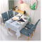 Tischdecke Rechteckige wasserdichte Fleckschutz Baumwolle und Leinen Tischtuch Hauptdekoration Küche Esszimmer Party Tischdecke Stuhl Tuch Set Geweih 2 140 * 180