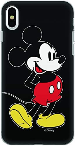 ERT GROUP Original und Offiziell Lizenziertes Disney Minnie und Mickey Maus Handyhülle für iPhone X, iPhone XS, Case, Hülle, Cover aus Kunststoff TPU-Silikon, schützt vor Stößen und Kratzern, multicolor, DPCMIC18639