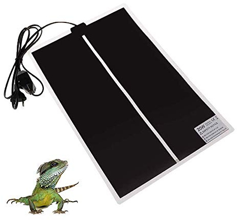 KABASI Reptile Heating Pad with Temperature Control, 20W 16.5x11inch