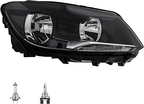 Scheinwerfer rechts H7/H15 für Touran 1T3 1T1 1T2 Caddy III inkl. OSRAM Lampen mit Stellmotor LWR