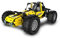 CaDA Ferngesteuerter Buggy in gelb (Allradantrieb) - Klemmbausteine - ArtikelNr. C51043W, Teileanzahl: 522