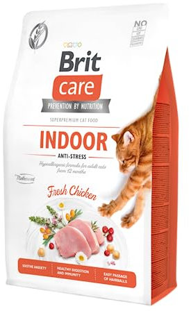 BRIT Care Grain Free Adult Indoor Antistress mit Huhn 7 kg
