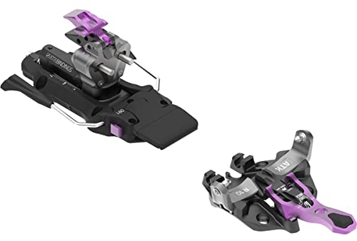 Black Diamond Raider 10 Tourenbindung, Titanium Lila, 97mm für Erfahrene Skifahrer, Backcountry-Enthusiasten, Erwachsene und Teenager, Unisex, Ski-Binding