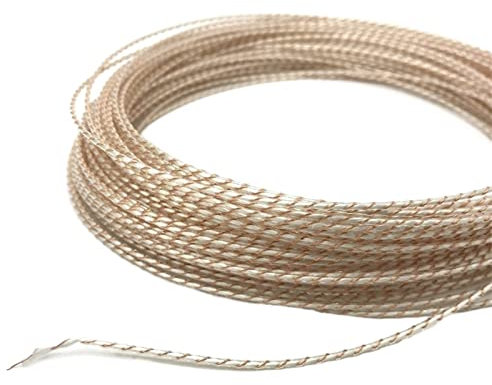 Pipa Casa Riscaldamento Elettrico Coperta riscaldata Fai-da-Te Cavo di Riscaldamento del Volante 5V 12V 24V 36V 48V Cavo di Riscaldamento Suolo Elettronica (Size : 5 Meters, Color : 1.4Ohm)