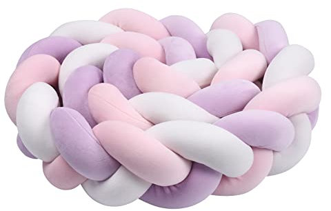 IIQI® Letto a ​Treccia Cuscino, Cuscino Intrecciato (A13,400cm)