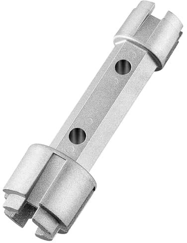 Zankie Llave para Quitar Drenaje de bañera - Llave de Drenaje ergonómica de Doble Extremo para Cocina | Herramienta de extracción de Drenaje para fregaderos de Cocina, fregaderos de fregona, bañeras