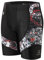 HUGE SPORTS Short de bain long Splice série Wilde - Pour homme, tigre, M