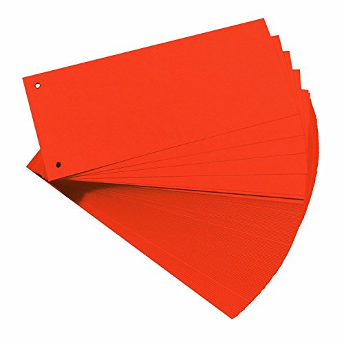 Papiertiger Trennstreifen (kräftiges orange, 100er)