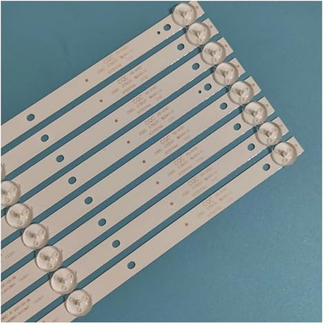 8PCS/Kit TV Lampe Kits Led-hintergrundbeleuchtung Streifen for A.-OC K430WDC1 A3 LE43M3570/60 LE43M3579 LED Bars Bands 4708-K43WDC-A1113N11 Herrscher