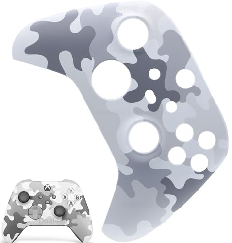 Deal4GO Front Housing Shell Cover Face Plate Top Case Replacement for Xbox Series X|S Controller - Arctic Camo Special Edition