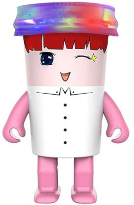 Sawolol Small Bluetooth Wireless Speakers: Cute Speaker with TWS Pairing and RGB Light Kawaii Stuff Room Decor for Teen Age 13-20 Year Old Girls Music Lover Birthday Gifts (Sweet Girls)